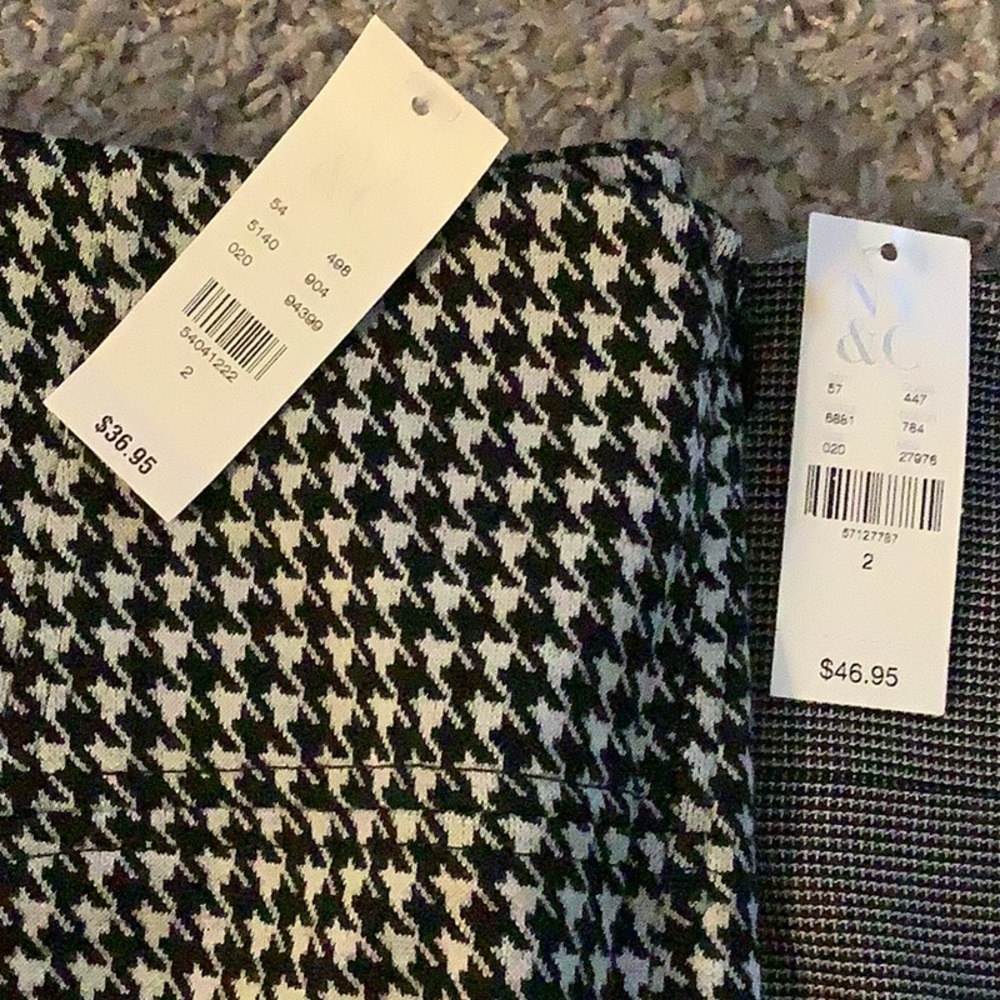 NWT pencil skirts (2) best part~ machine washable! skirt length of both is 22” - Picture 2 of 4